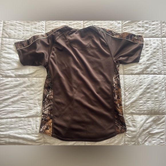 Boy’s Brown Camo MLB Yankees Baseball Jersey - Picture 4 of 4